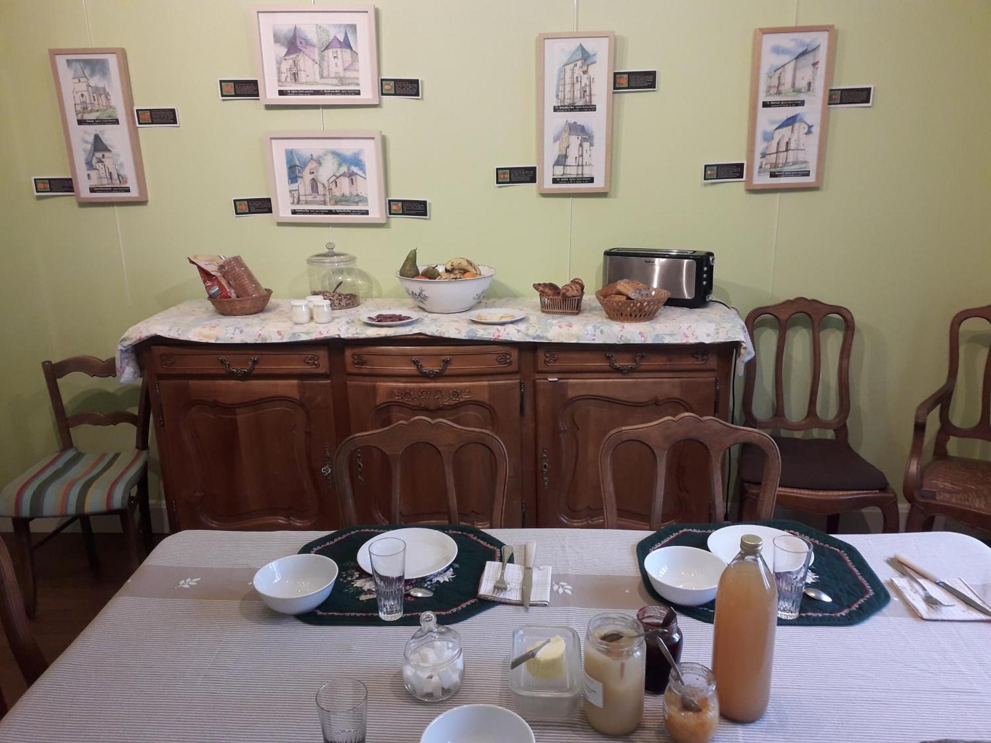 Gite Tante Aurore Et Chambres D'Hotes Chemery-Chehery Εξωτερικό φωτογραφία